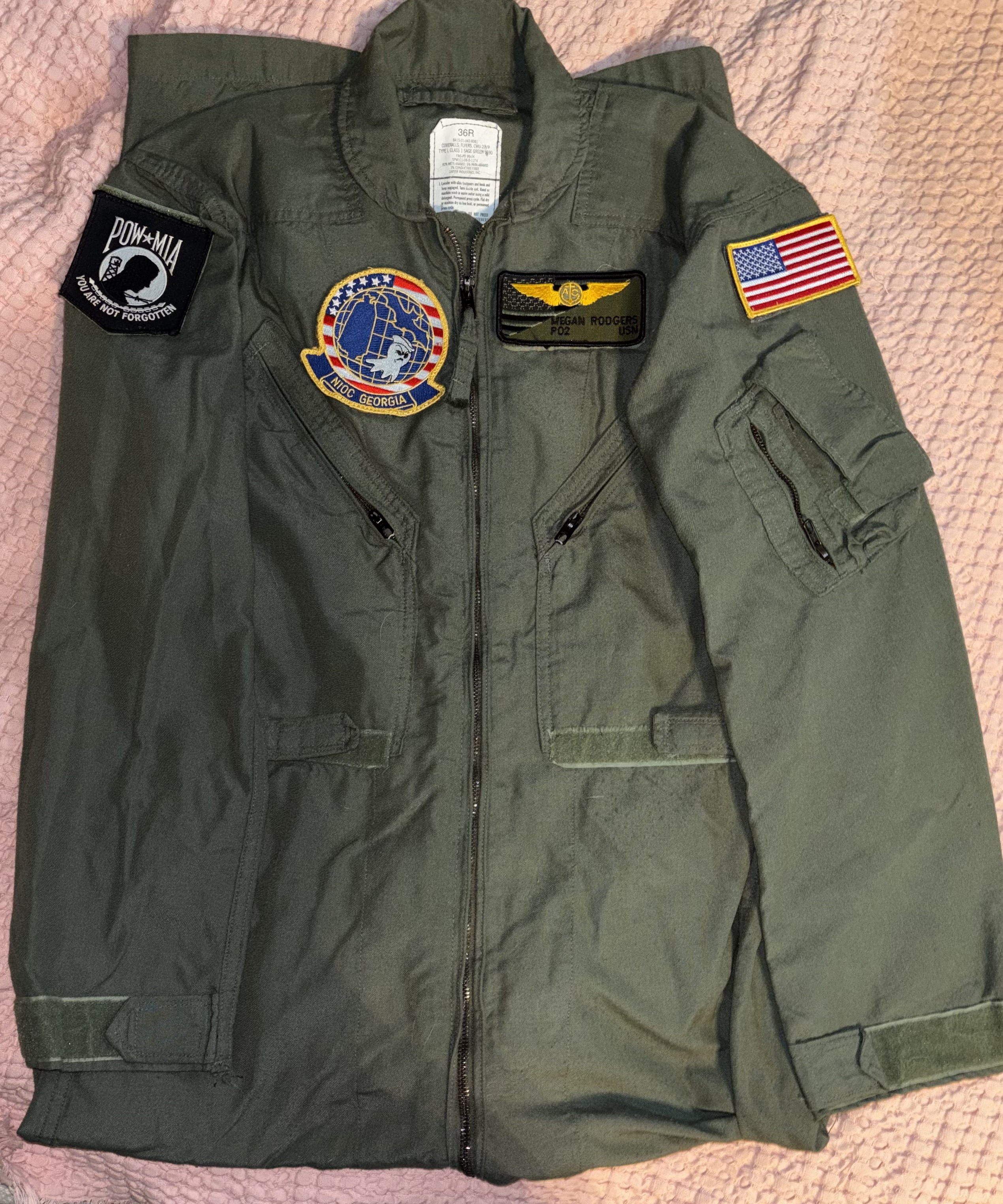 Flight suit